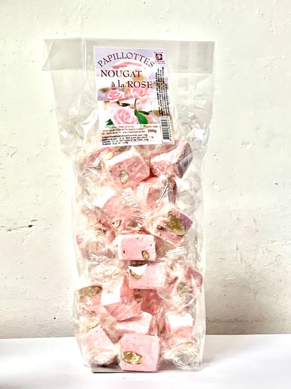Nougats à la rose